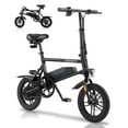 thumbnail image 1 of Ktaxon 14" Folding Electric Bike for Adults Teens, 500W 36V/7.8 AH, Pedal-Assist, Commuter Cruiser City E Bike, 1 of 9