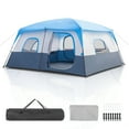 thumbnail image 1 of Ktaxon 14-Person Family Tent with Organizer for Camping Gear Portable Cabin Tent with Spacious Interior and Carry Bag, 1 of 12