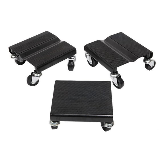 Ktaxon 1500 lbs Snowmobile Roller Dolly Set , 3PCS Storage Dollies Mover Snow Mobile with Casters for Easy Moving