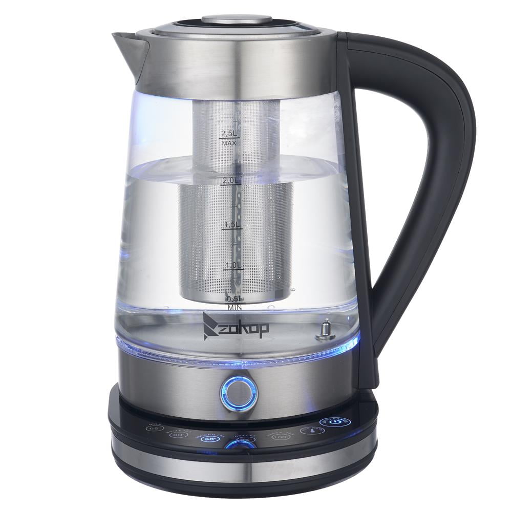Ktaxon 1500W 2.5L Temperature Control Electric Glass Hot Water Kettle