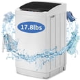 thumbnail image 1 of Ktaxon 17.8lbs Portable Fully Automatic Washing Machine W/ Drain Pump, 1 of 10