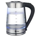 thumbnail image 1 of Ktaxon 2.5L Electric Glass Hot Water Kettles Coffee Tea,Silver, 1 of 8