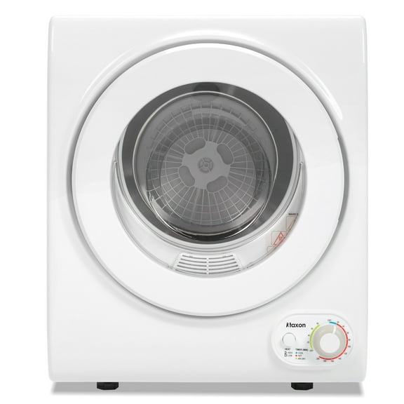 Ktaxon 1.6 cu ft Portable Compact Electric Dryer, High End Laundry Front Load Tumble Clothes Dryer Machine with Stainless Steel Tub & Simple Control Knob for Apartment