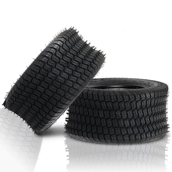 Ktaxon 2 Pack 18x8.50-10 Lawn Mower Turf Tires, Garden Mower Tractor Cart Tires, 4PR Golf Cart Tires, Tubeless
