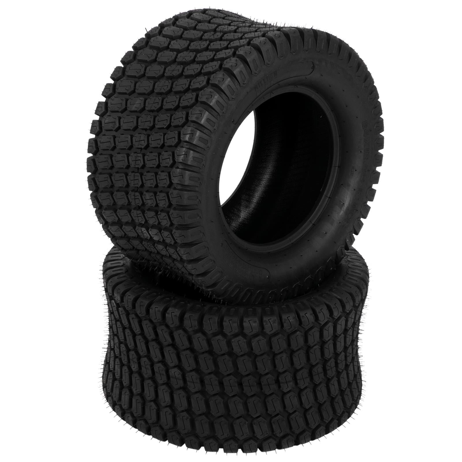 Ktaxon 2 Pack 24x12.00-12 Lawn Mower Turf Tires, Garden Mower Tractor ...