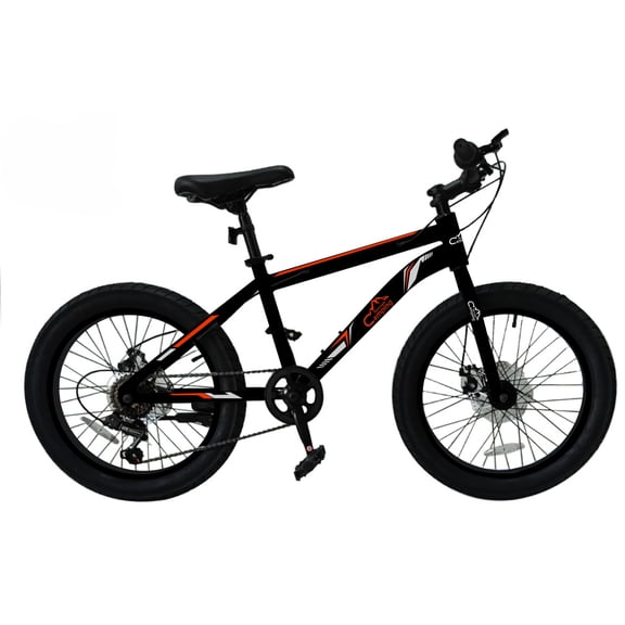 Ktaxon 20*3 inch Mountain Bike for Adult, 7 Speed Mens Bike, Unisex, Black