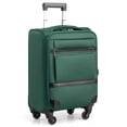 thumbnail image 1 of Ktaxon 20" Carry-on Luggage Softside Suitcases Oragnizer Bag with 360° Spinner Wheels Lightweight Travel Suitcase, Green, 1 of 11