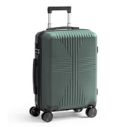Ktaxon 20 Inch Carry-on Luggage Hardside Suitcase with 360° Detachable Spinner Wheels, Lightweight Unbreakable Travel Lu