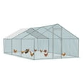 thumbnail image 1 of Ktaxon 20 x 10 ft Chicken Coop Large Metal Chicken Cage Hen Run House Waterproof Rabbits Habitat Cage, 1 of 7