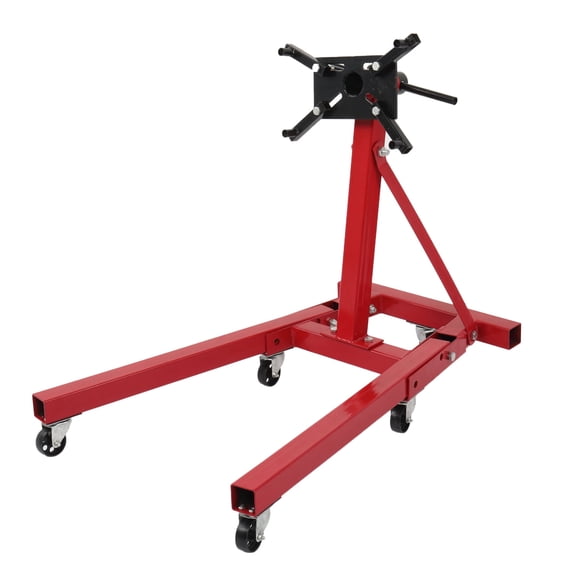 Ktaxon 2000 lb Engine Stand Folding Motor Hoist Dolly Mover Auto Repair Jack