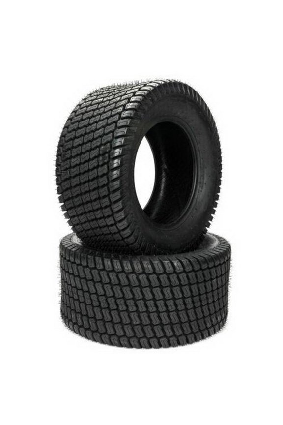 20x8-10 Tubeless Turf Lawn Mower Tires, 4PR Replacement Tires for Lawn & Garden Tractor, 2 Pack
