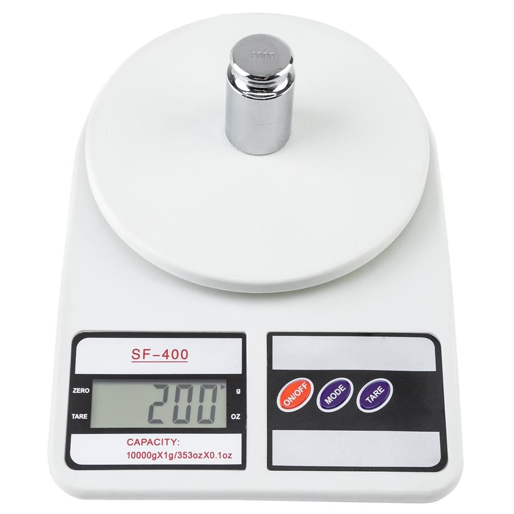 10KG/22LBS Digital Mini Pet Kitchen Food Scale Large LCD w/ Measuring Tape  Ruler