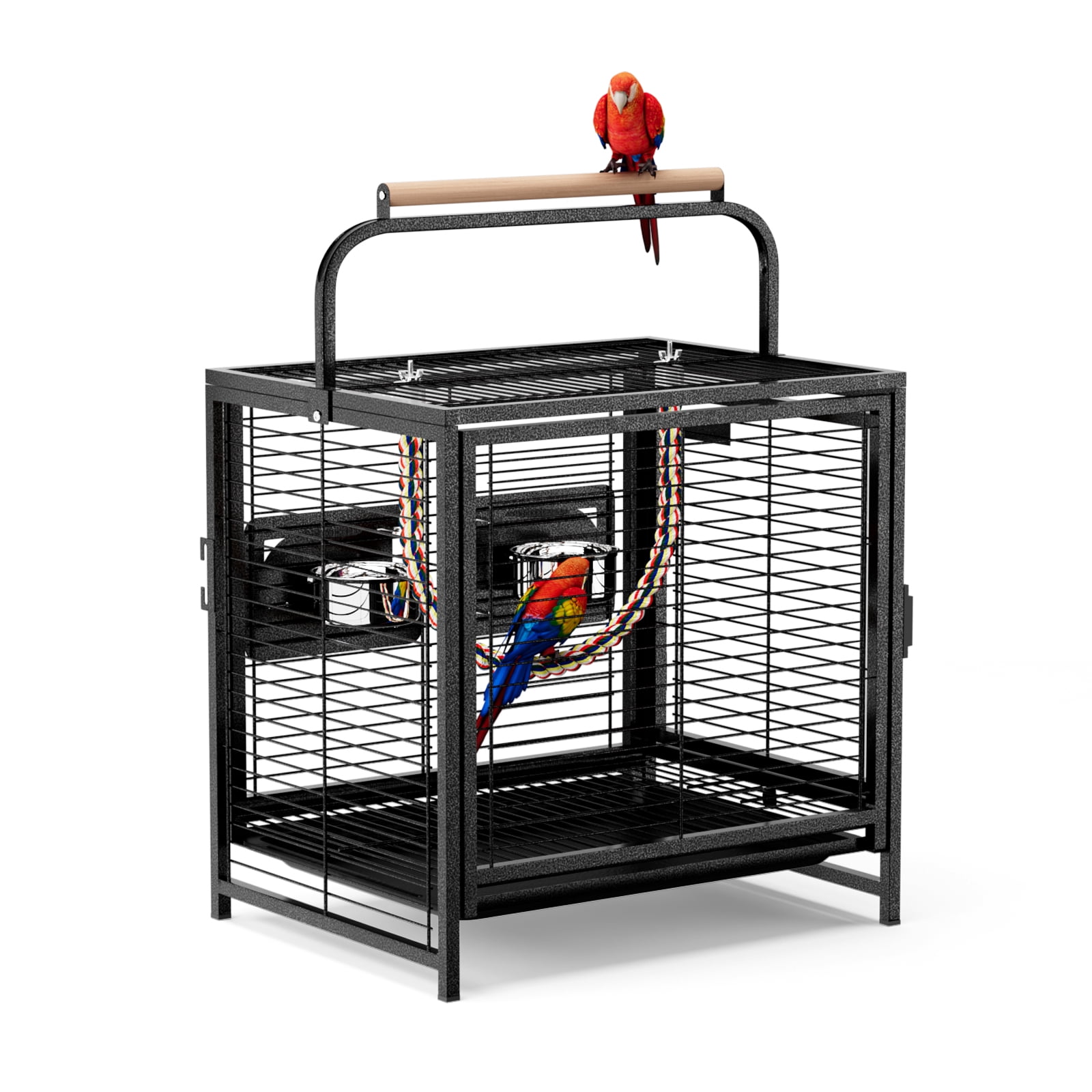 Photo inspiration: Fresh Look at Ktaxon 25 59In Wrought Iron Bird Cage Portable Travel Carrier