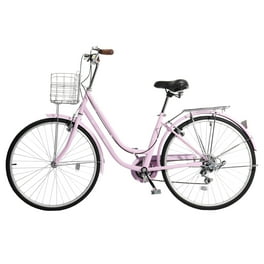 26 Inch Women's Beach Cruiser Bike with Rear Rack Speeds