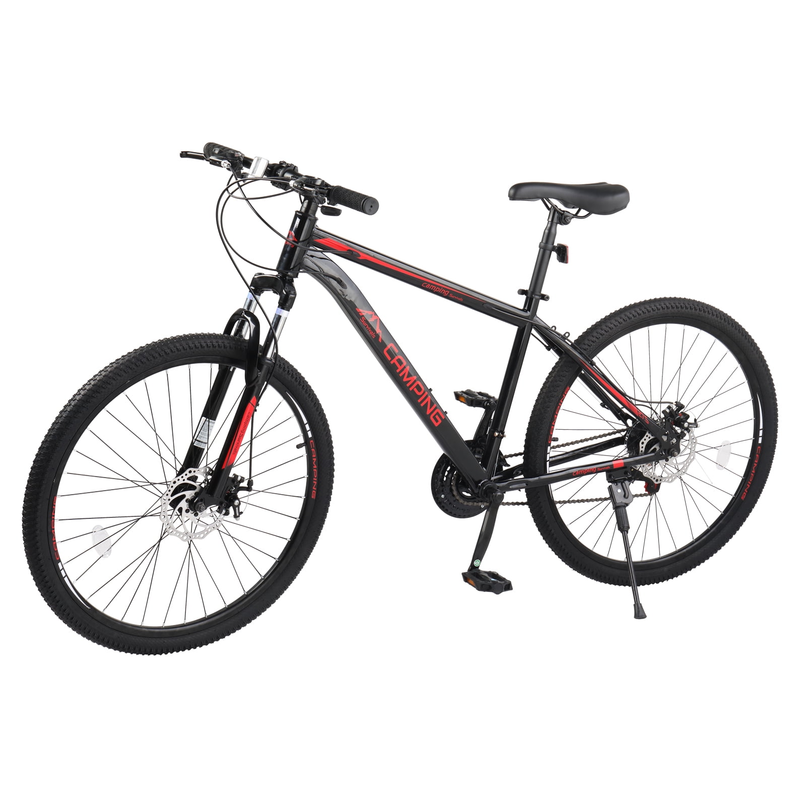 Genesis 26 In. V2100 Men s Dual Suspension Mountain Bike Slate Gray Walmart
