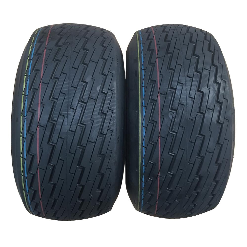 Ktaxon 2pcs 8x8.508 LRB 4 PR Bias Golf Cart Tires
