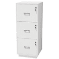 thumbnail image 1 of Ktaxon 3-Drawer Wood Lateral File Cabinet Lockable Filing Cabinet with Lock for Home Office Easy to Assemble, White, 1 of 10