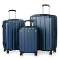 thumbnail image 1 of Ktaxon 3-Piece Hardshell Luggage Set Lightweight ABS+PC Carry On Suitcase with TSA Lock, 360° Spinner Wheels Blue, 1 of 9