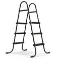 thumbnail image 1 of Ktaxon 3-Step 43" Steel Above Ground Pool Ladder, Heavy Duty Non-Slip, Black, 1 of 7