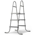 thumbnail image 1 of Ktaxon 3-Step 43" Steel Above Ground Pool Ladder, Heavy Duty Non-Slip, Gray, 1 of 11
