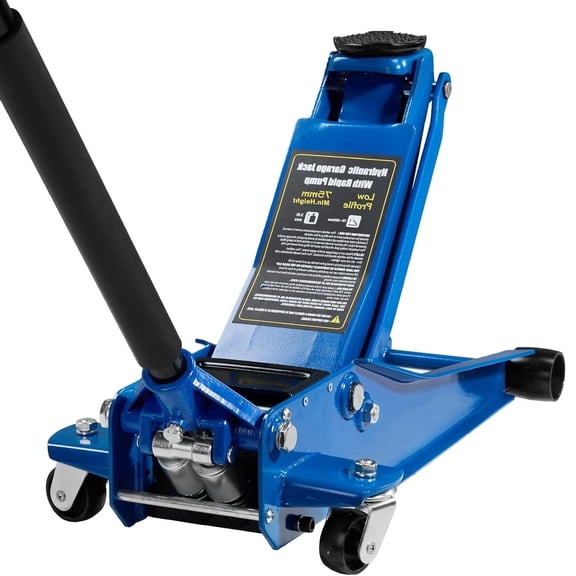 Ktaxon 3 Ton Floor Jack, Heavy Duty Hydraulic Floor Jack, 20" Max Lift, Blue