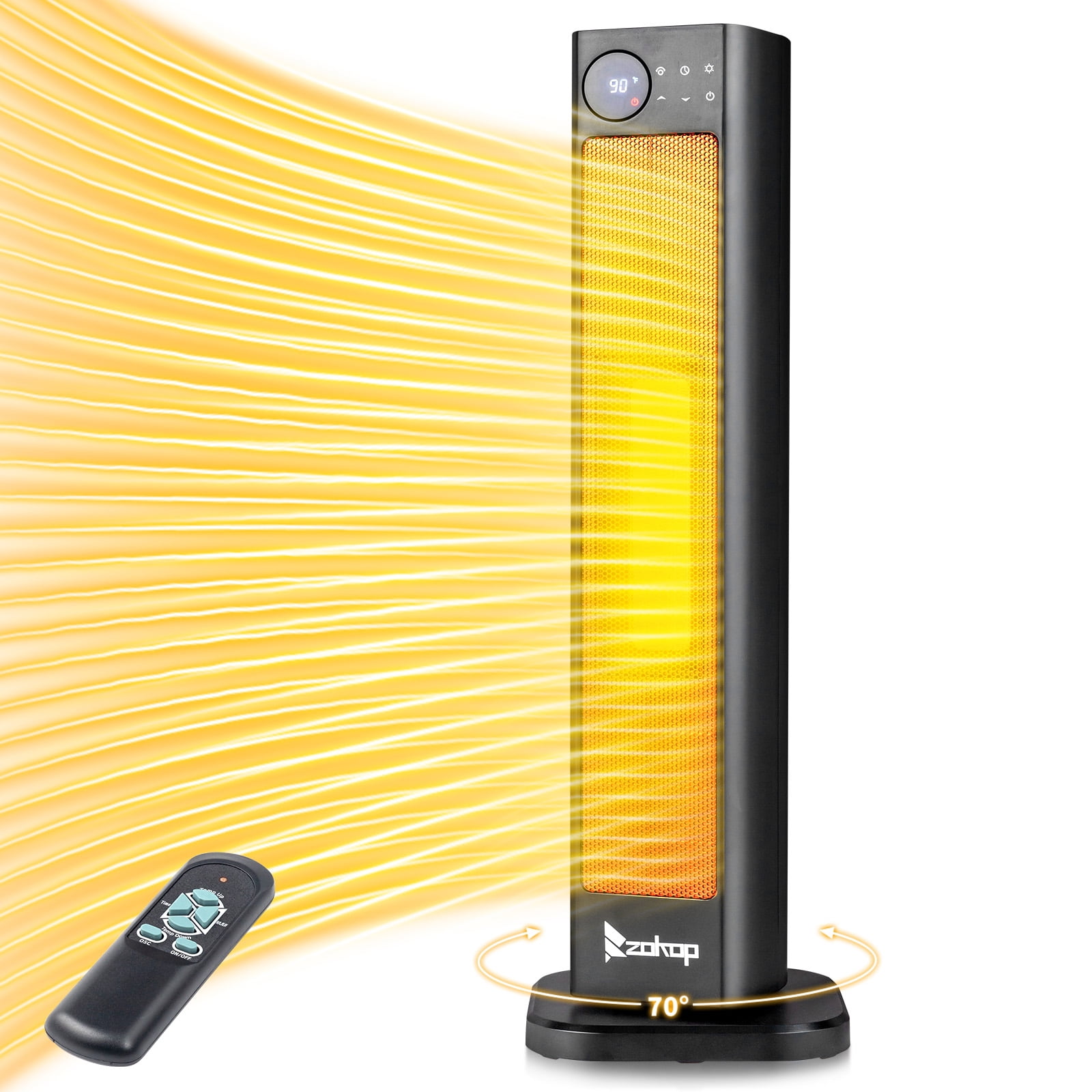 Ktaxon Tower Space Heater, 30'' Electric Heaters for Indoor Use