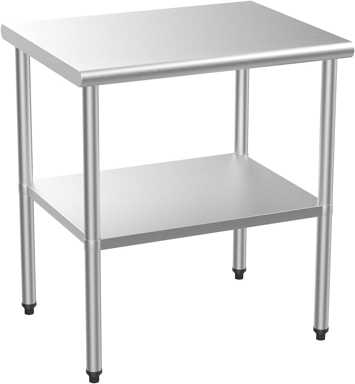 30'' x 24'' Silver Stainless Steel Kitchen Work Table