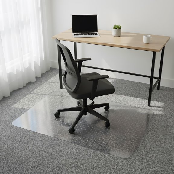 Ktaxon 30" x 48" Home Office Chair Mat Rectangular, Studded Carpet Floor Protector Mat