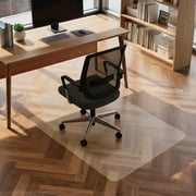 Ktaxon 30" x 48" Office Chair Mat with Lip for Hard Floors, Floor Protector