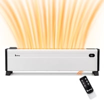 Sweetcrispy Electric Wall Heater with Remote, 1500W Fast Heating for ...