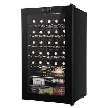 Ktaxon 34 Bottle Beverage Cooler with Manual, Black