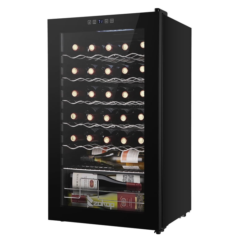 Ktaxon 34 Bottle Compressor Wine Chiller, Freestanding Fridge