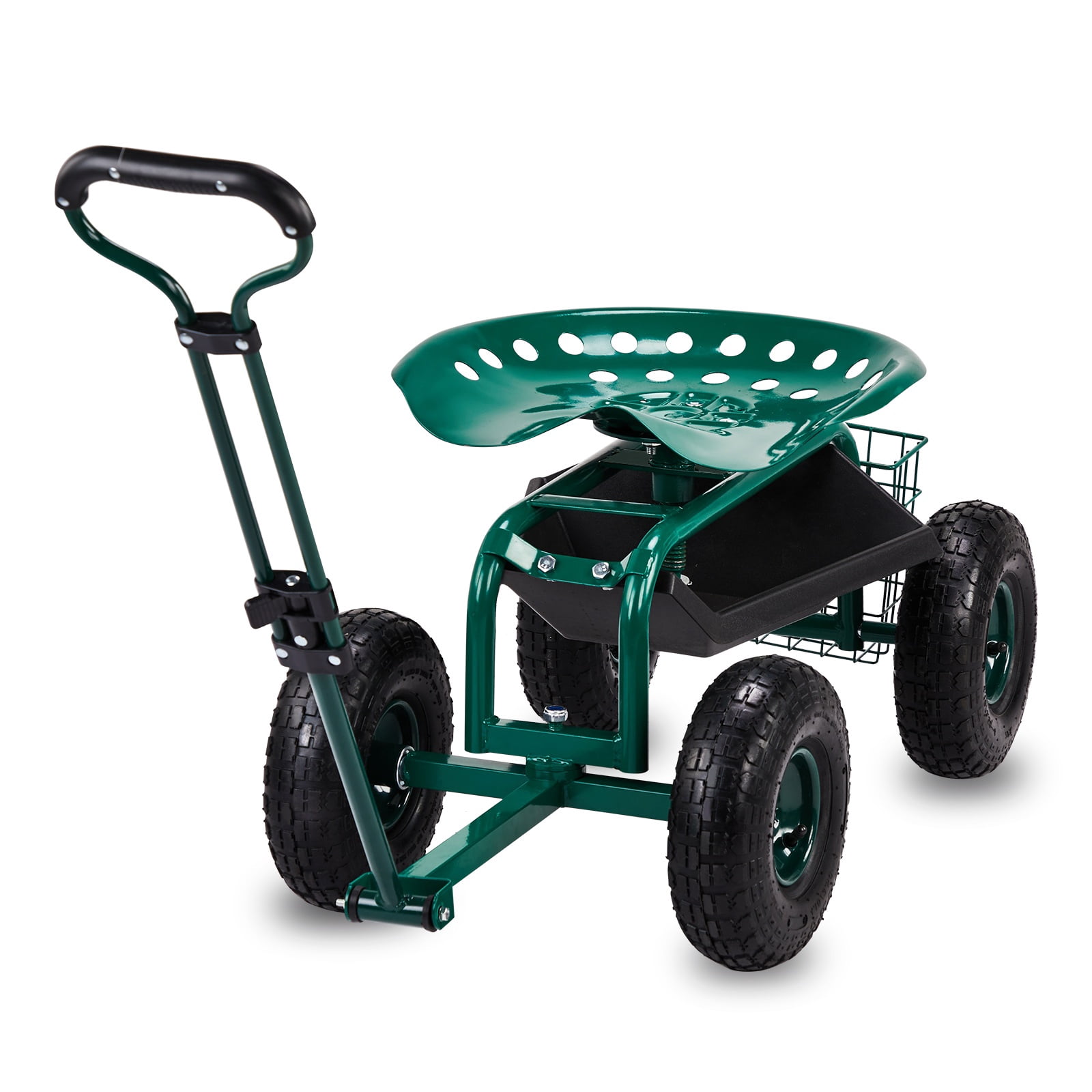 Ktaxon 35in Rolling Garden Work Seat With Wheels 360 Swivel Scooter ktaxon-35in-rolling-garden-work-seat-with-wheels-360-swivel-scooter