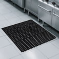 thumbnail image 1 of Ktaxon 36" x 36" Rubber Floor Mat with Drainage Holes, Anti-Fatigue Non-Slip Surface for Kitchen & Restaurant, Black, 1 of 10