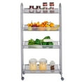 thumbnail image 1 of Ktaxon 4-Tier Utility Cart Mesh Rolling Storage Cart Kitchen Storage Cart on Wheels, 1 of 10