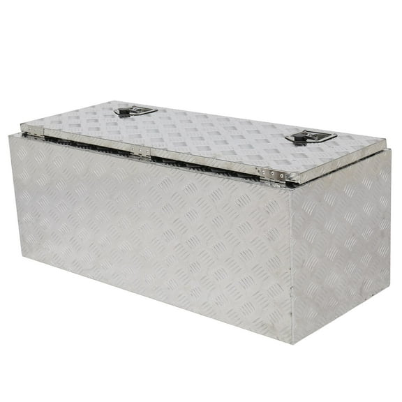 Ktaxon 42" Inch Aluminum Truck Underbody Tool Box Trailer Tool Box Storage Under Bed with Lock