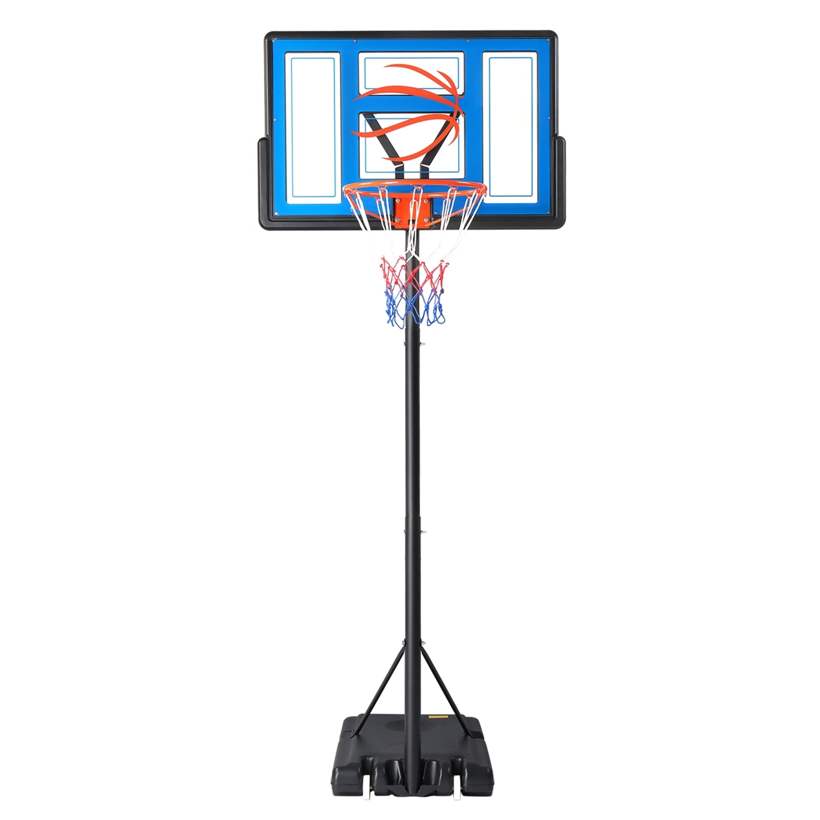 Ktaxon 44in Indoor/Outdoor Basketball Hoop, Adjustable 4.4
