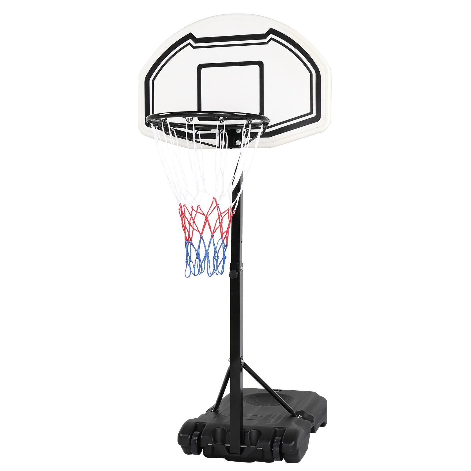 "Ktaxon Portable Basketball Hoop, Adjustable Height 45""53"" for Kids