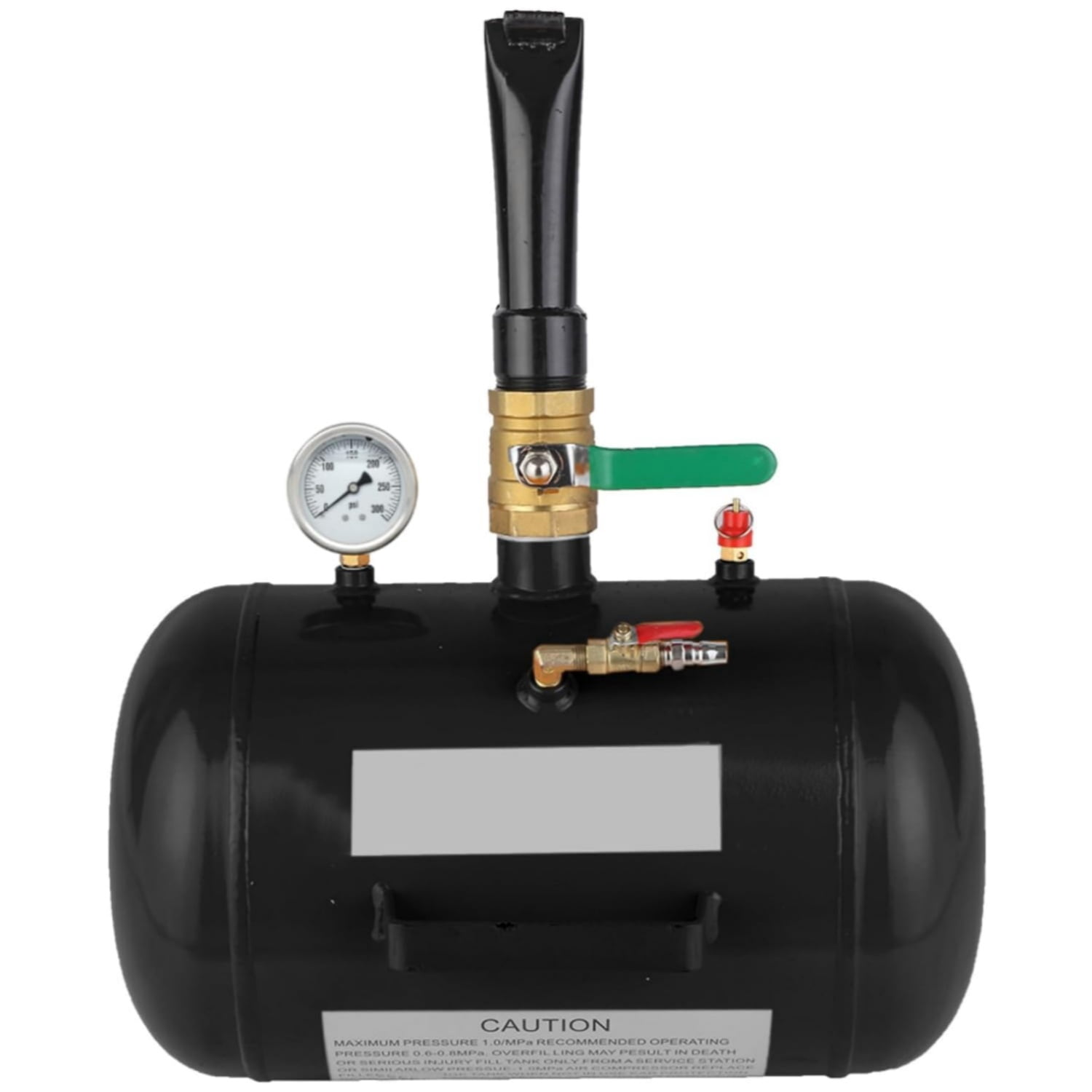 Ktaxon 5 Gallon Air Tire Bead Blaster Seater, Wheel Seating Tool Inflator Tank for Truck ATV, 85-116PSI Operating Pressure, Black