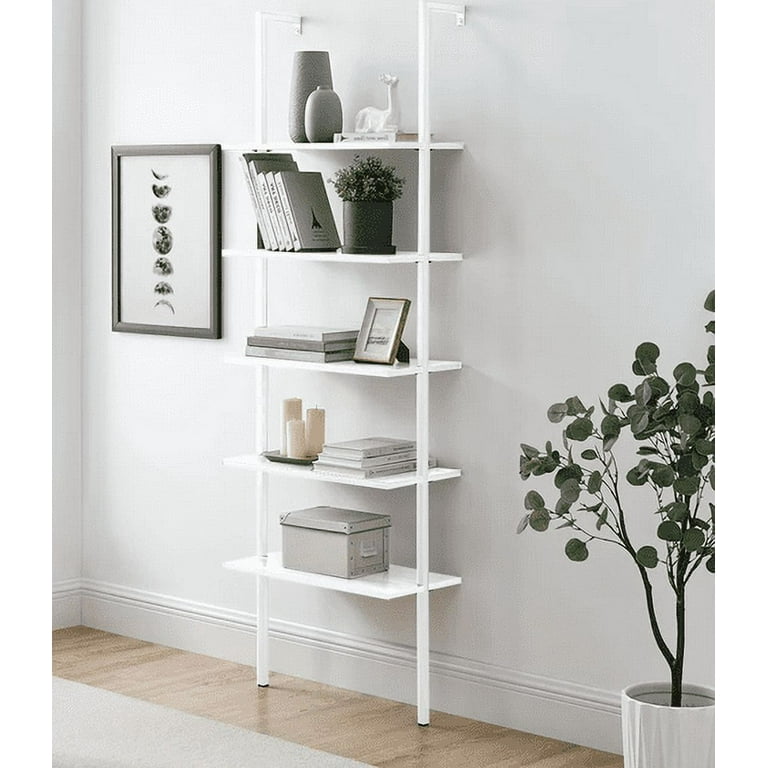 White ladder sale bookshelf walmart