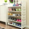 thumbnail image 1 of Ktaxon 5 Tier 15 Pair Storage Organizer Standing Shoe Rack Shelf Cabinet Space Saving, 1 of 4