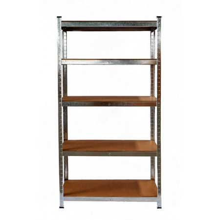 Ktaxon 5 Tier Shelf Standard Large Warehouse DIY Garage Storage Rack Shelving Unit