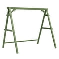thumbnail image 1 of Ktaxon 5FT White Porch Swing Stand, A-Frame for Outdoor Swing Chairs, 600lb Capacity, Green, 1 of 9