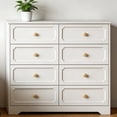 thumbnail image 1 of Ktaxon 8 Drawers Dresser Chests for Bedroom, Wood Chset of Drawers,Dressers Organizer for Bedroom, Living Room,Hallway, White, 1 of 6