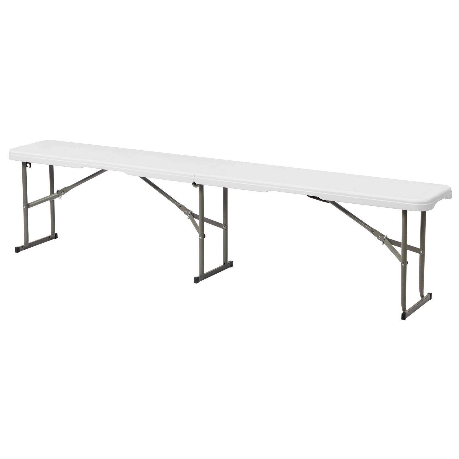 Walmart savings: Ktaxon 6' Portable Foldable Bench, Ideal for Outdoor Party, Picnic, Camping, Wedding, Kids Seating, White