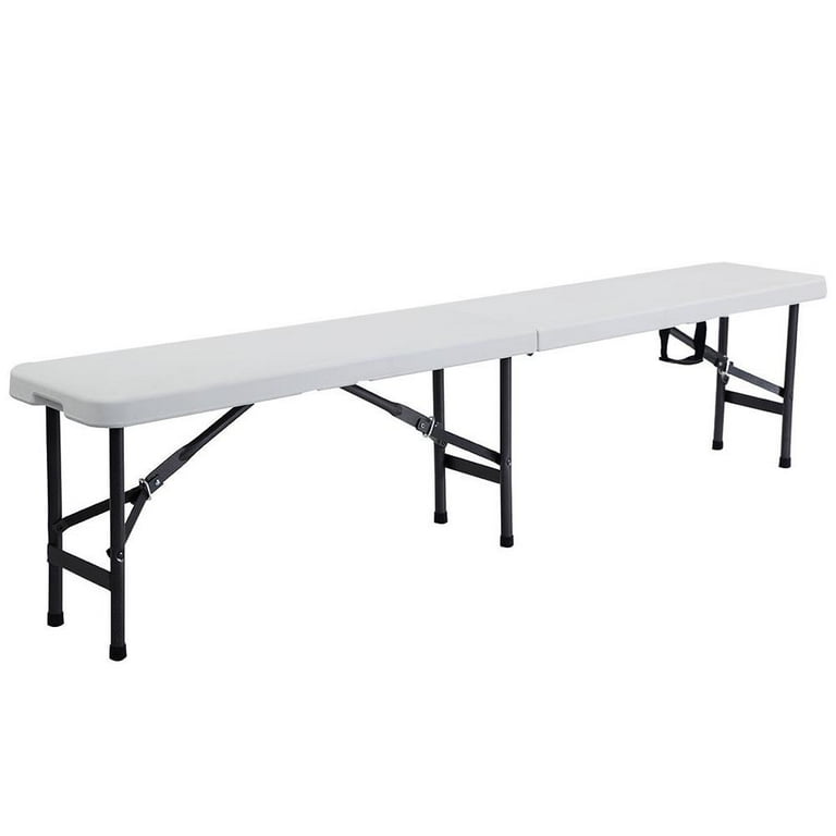 Ktaxon 6 Portable Folding Bench Perfect for Outdoor Party