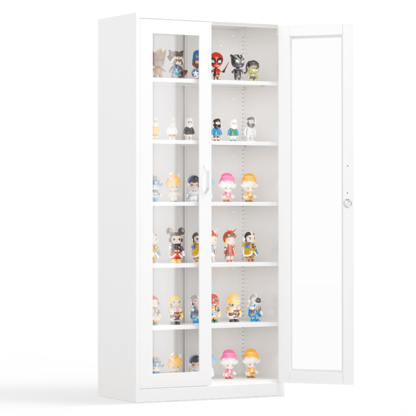 Ktaxon, 6-Tier Display Cabinet, 71