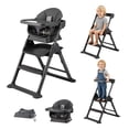 thumbnail image 1 of Ktaxon 6-in-1 Convertible Baby High Chair, Foldable Space Saver Highchair with Kitchen Standing Tower, Booster Seat for Toddlers 6M-5Y, Dark Grey, 1 of 9