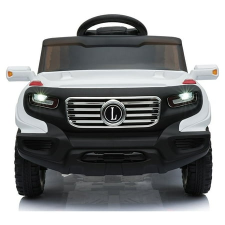 Ktaxon 6V Kids Ride On Car RC Remote Control Battery Powered w/ LED Lights, 3 Speed