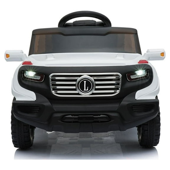 Ktaxon 6V Kids Ride On Car RC Remote Control Battery Powered w/ LED Lights, 3 Speed